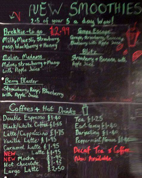 Lime menu