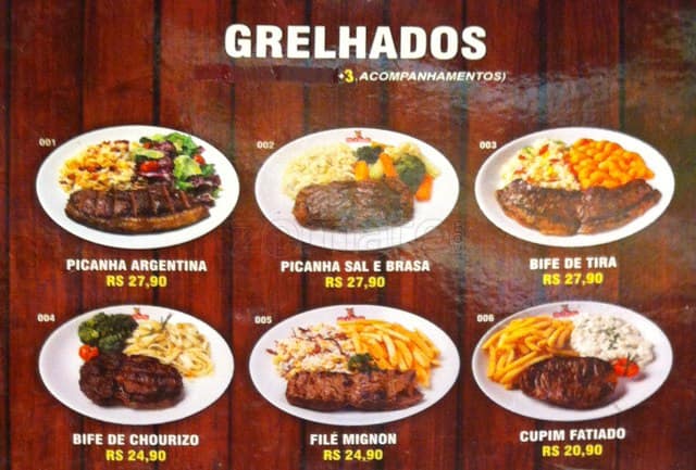Menu at Sal e Brasa Grill Express Shopping Paralela restaurant ...