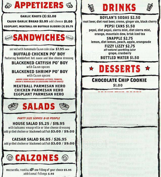 Two Boots Pizza Park Slope Menu Urbanspoon/Zomato