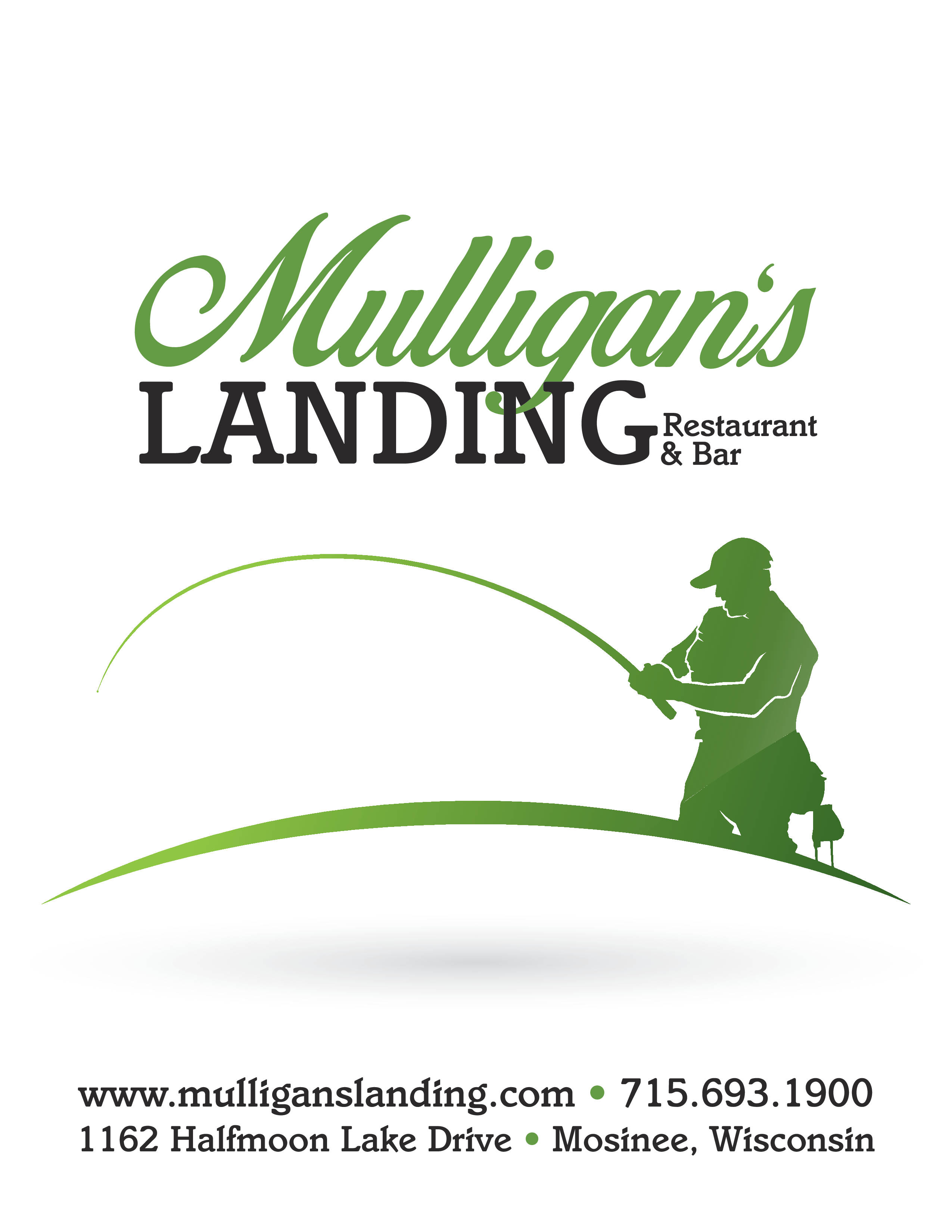 Mulligan's Landing menu