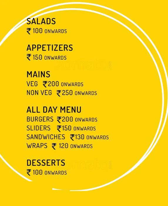 Freshmenu menu