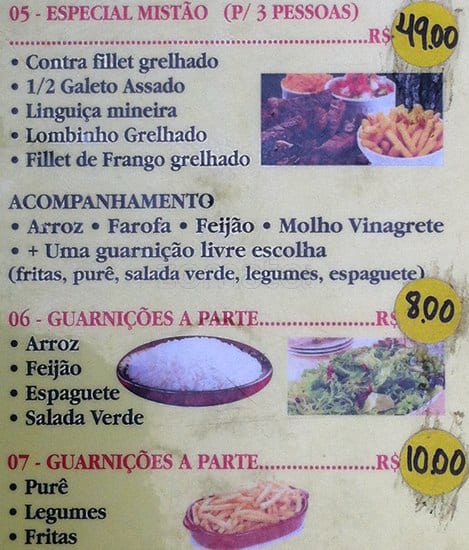 Plus Store Menu Rosedene Menu at Plus restaurant, Rio de Janeiro