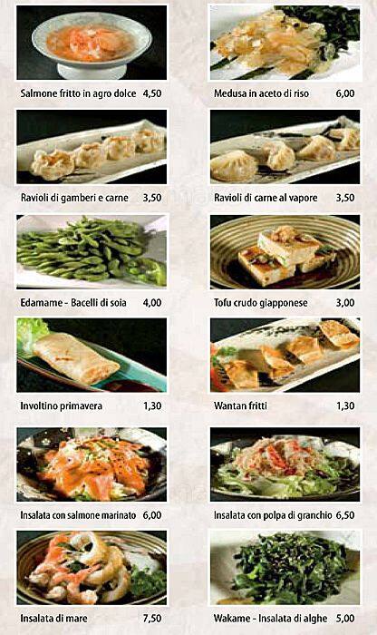 Da Paniga Menu Di Natale.Wu Taiyo Menu Menu For Wu Taiyo Citta Studi Milano