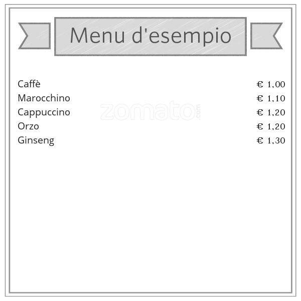 Menu di Santiago Cafè 
