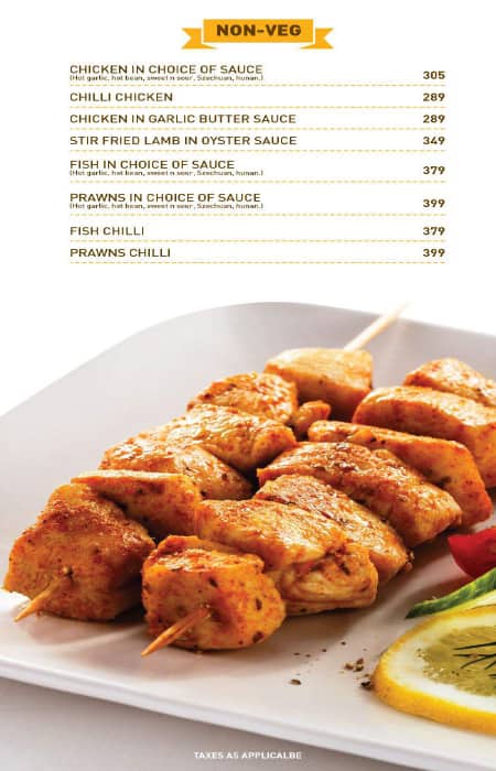 Silver Spoon Restaurant & Bar menu