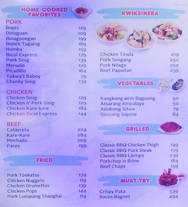 Hot Kitchen By Fresh Options Greater Taguig Taguig City Zomato