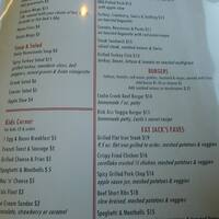 Fat Jack S Homestyle Diner Menu Fat Jack S Homestyle Diner Menu