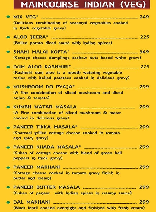 Best Choice Of Awadh menu