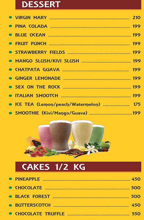 Best Choice Of Awadh menu