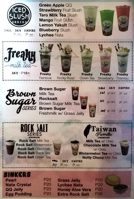 Tea 101 Menu Menu For Tea 101 Balibago Santa Rosa Zomato