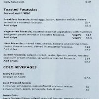 Little Blue St Kilda Melbourne Urbanspoon Zomato Scanned Menu For Little Blue