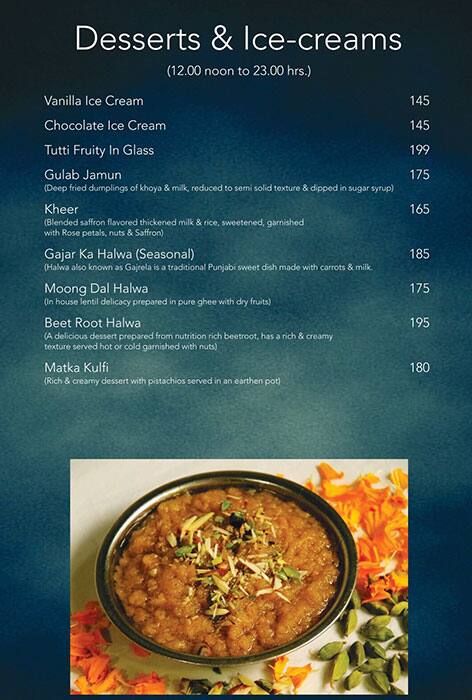Vega Pure Vegetarian - Hotel Alka Classic menu
