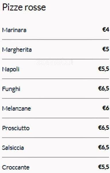 Menu di L'Antica Torre 