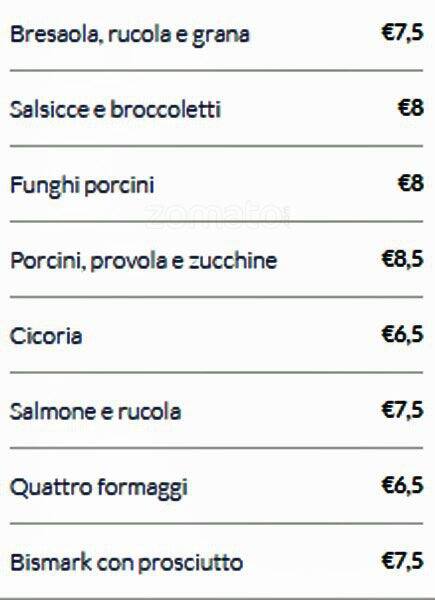 Menu di L'Antica Torre 