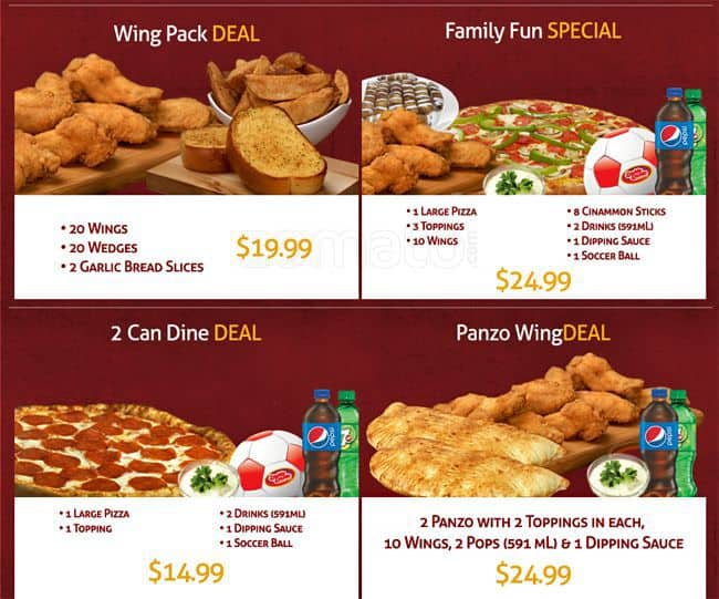 Double Double menu