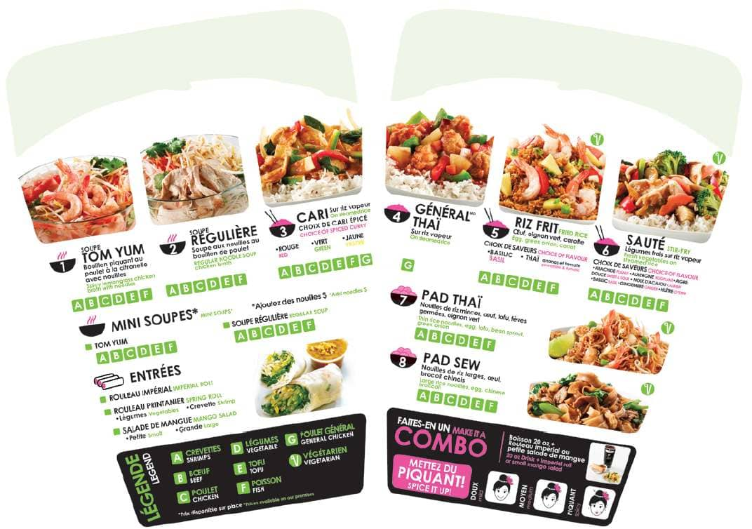  thai Express Menu Prices 