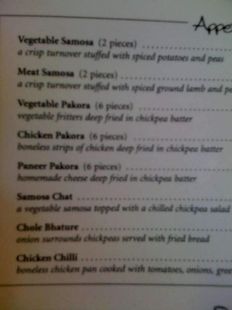 The Taj Kabob & Curry Menu Urbanspoon/Zomato