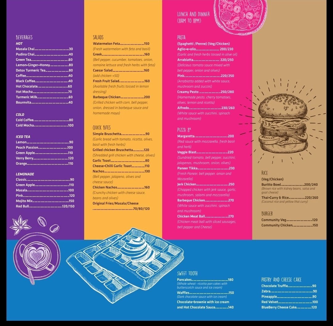 Community Cafe Menu, Menu for Community Cafe, Kothrud, Pune - Zomato