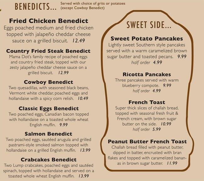 Menu at Highland Bakery, Atlanta, 655 Highland Ave NE