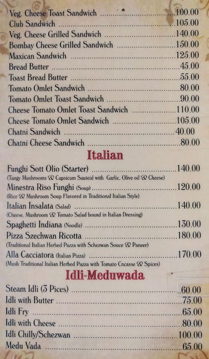 Green Channel menu