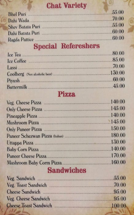 Green Channel menu