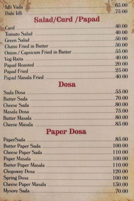Green Channel menu
