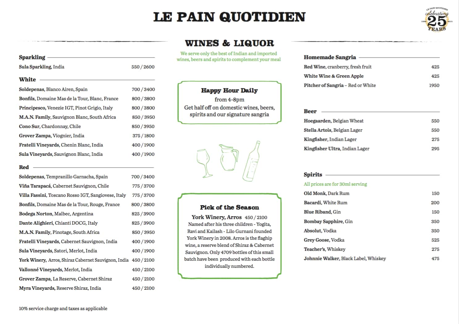 le-pain-quotidien-menu-menu-for-le-pain-quotidien-bandra-kurla