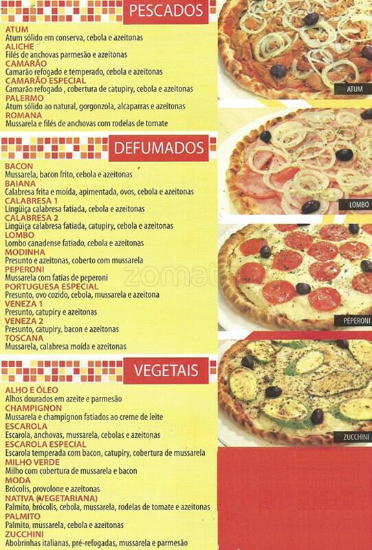 Bella Bocca cardápio