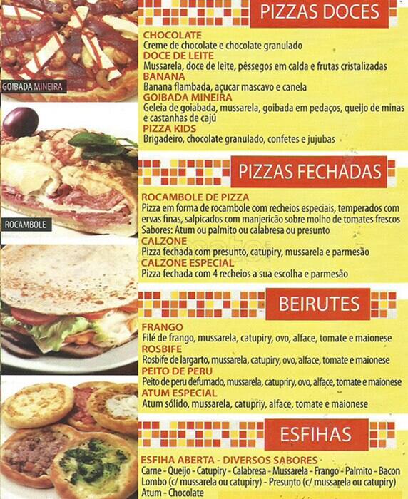 Bella Bocca cardápio