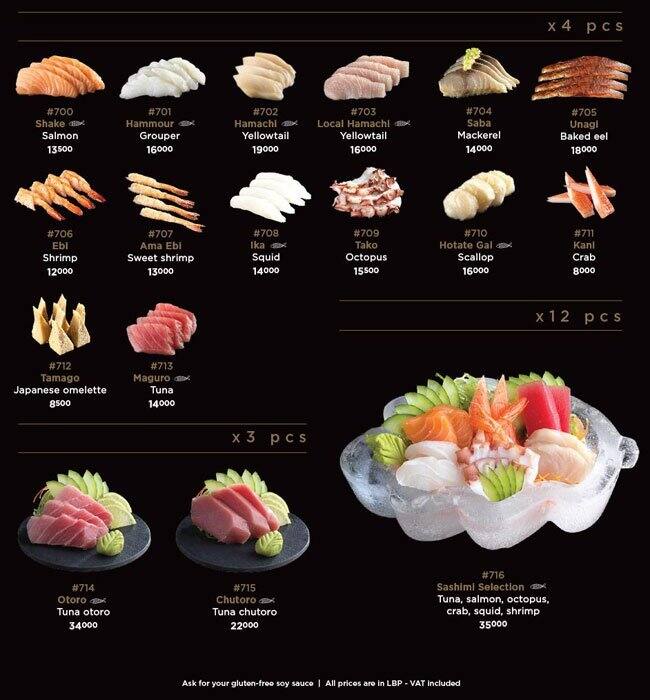 Yabani menu