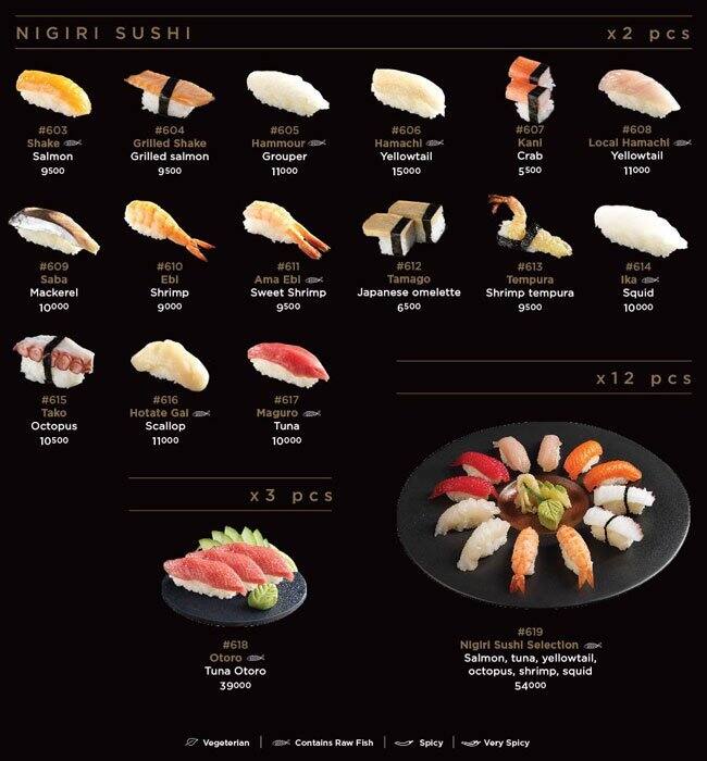 Yabani menu