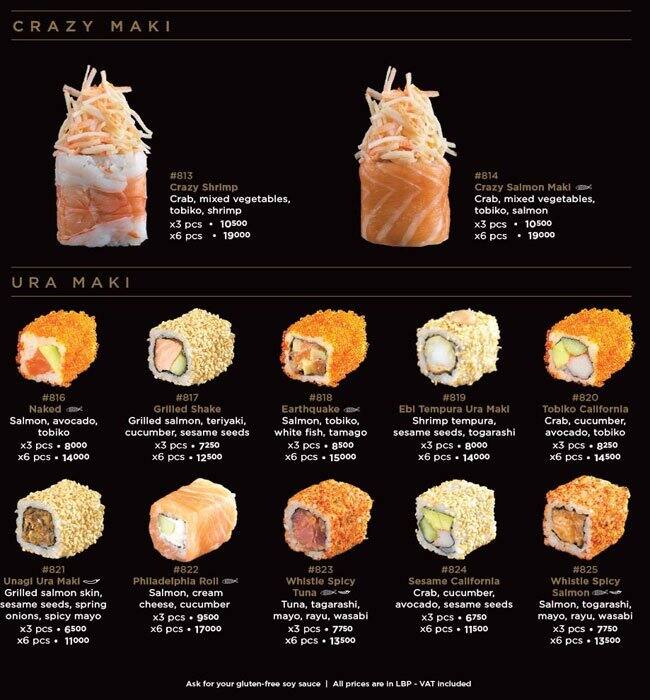 Yabani menu