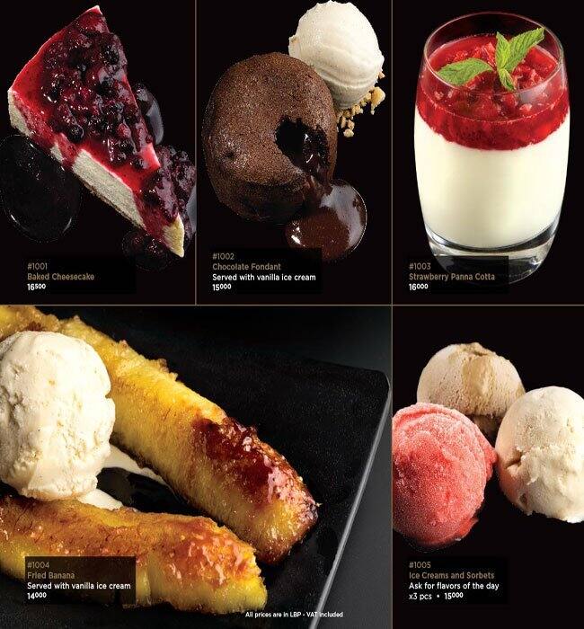 Yabani menu