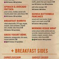 Lyfe Kitchen Menu Menu For Lyfe Kitchen Palo Alto Palo Alto