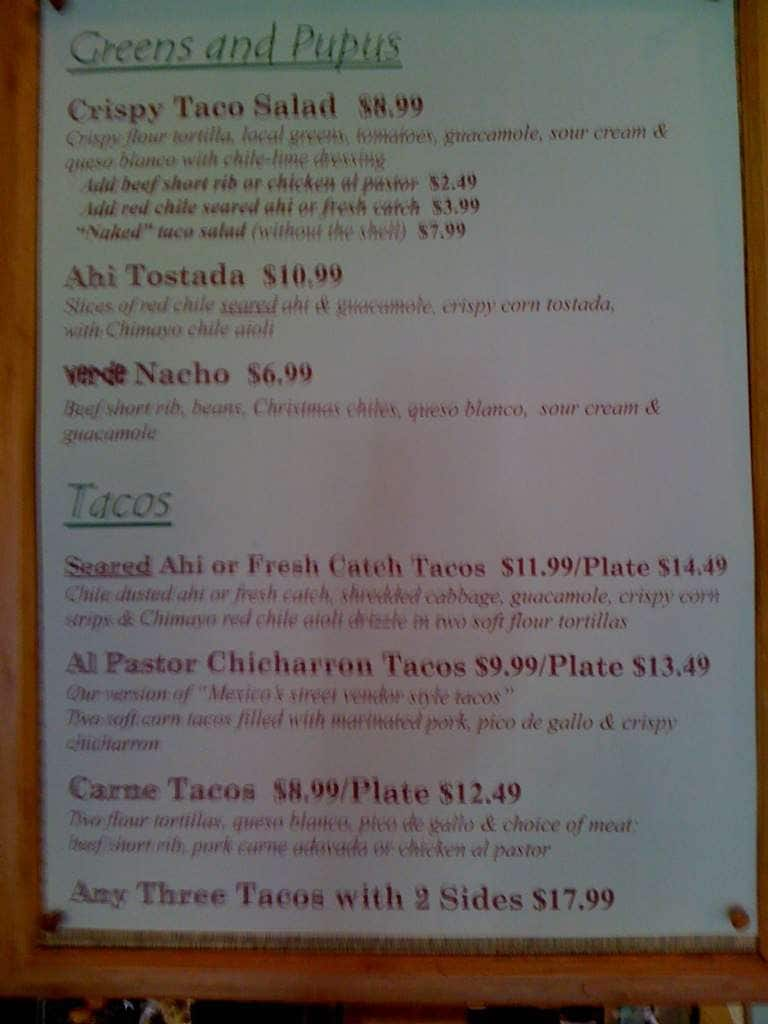 Verde Restaurant Menu Menu For Verde Restaurant Kapaa Rest Of Hawaii   1c8aed0188543a2ed3e03aea23375e29 