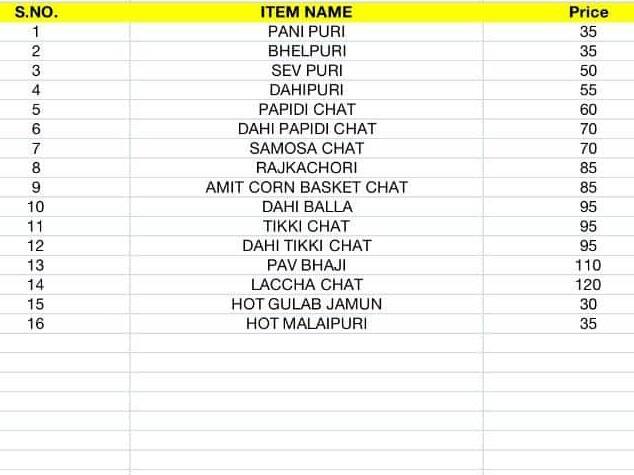 Syamala Ghee Sweets menu