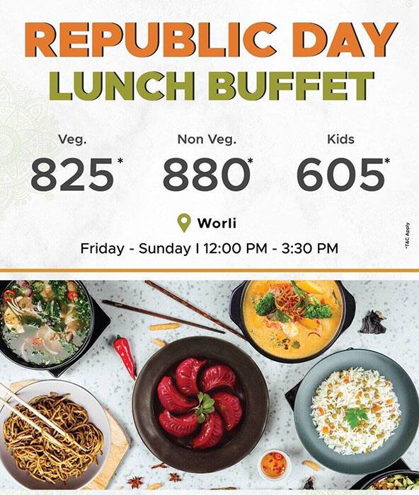 Menu of China Bistro, Worli, Mumbai