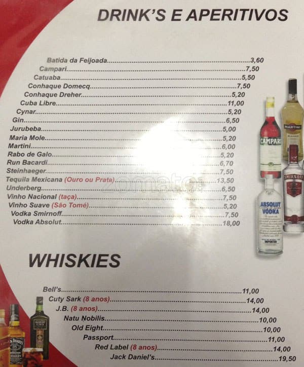 Lanchonete Madadayo cardápio