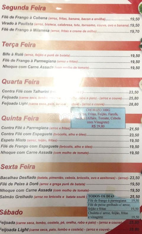 Lanchonete Madadayo cardápio