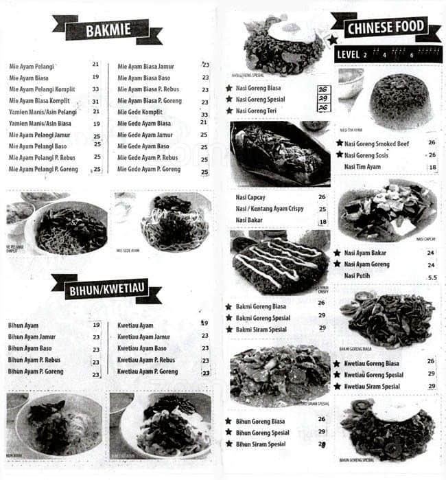 Bakmie Ayam Pelangi Menu, Menu Untuk Bakmie Ayam Pelangi, Serpong ...