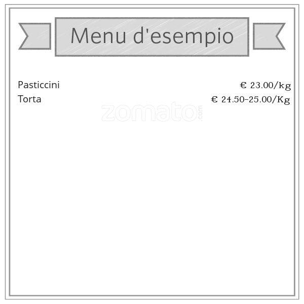 Menu di PASTAMORDOLCE 