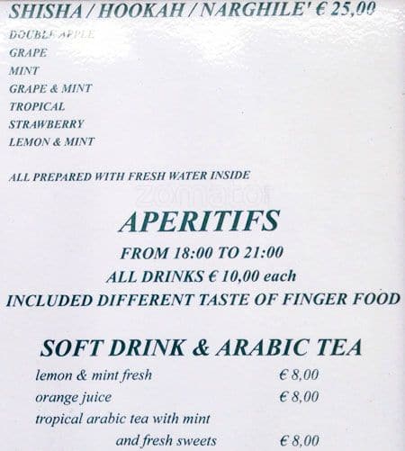 Menu di Noor 
