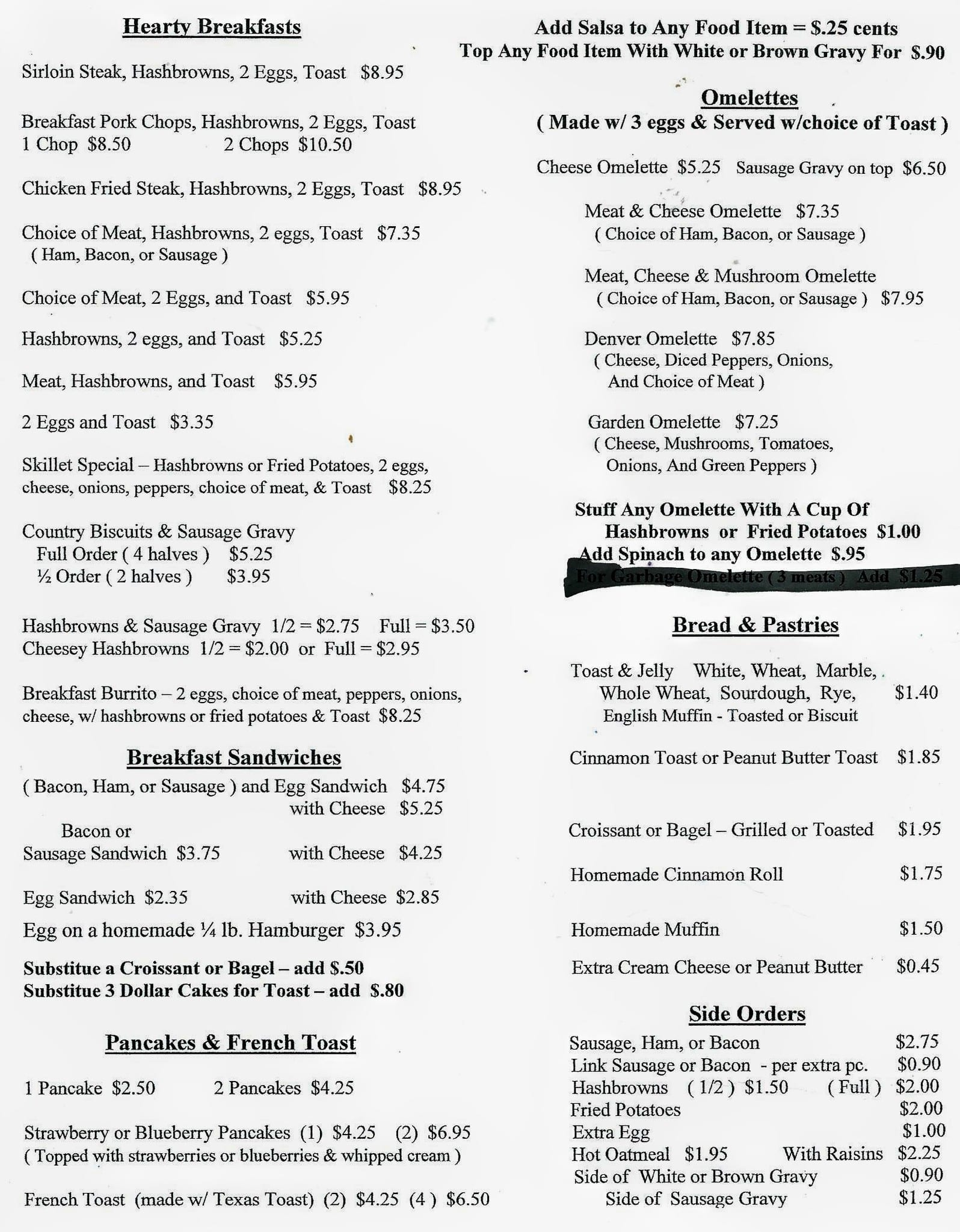 Picket Fence Cafe Menu, Menu for Picket Fence Cafe, Columbus, Columbus