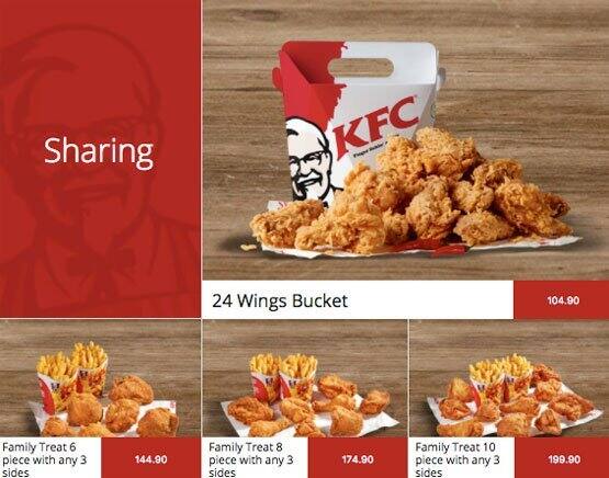 Menu At KFC Meer En See Restaurant Richards Bay 53 Anglers Rod