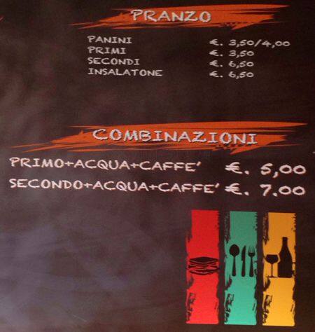Menu di Arancio 