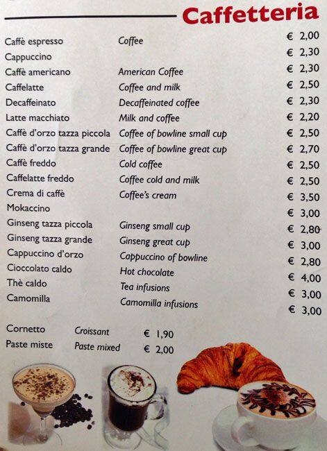 Menu di S.A.MA Cafe 