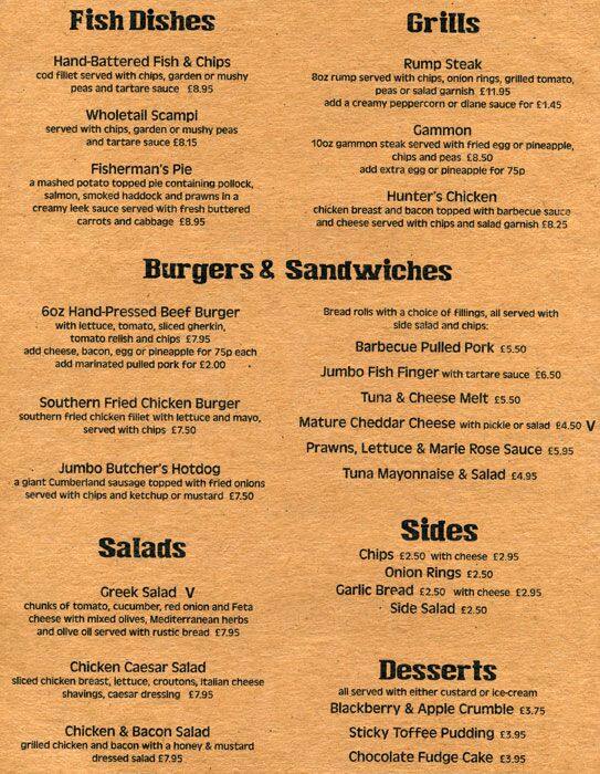 Ye Olde Swiss Cottage Menu Menu For Ye Olde Swiss Cottage Swiss