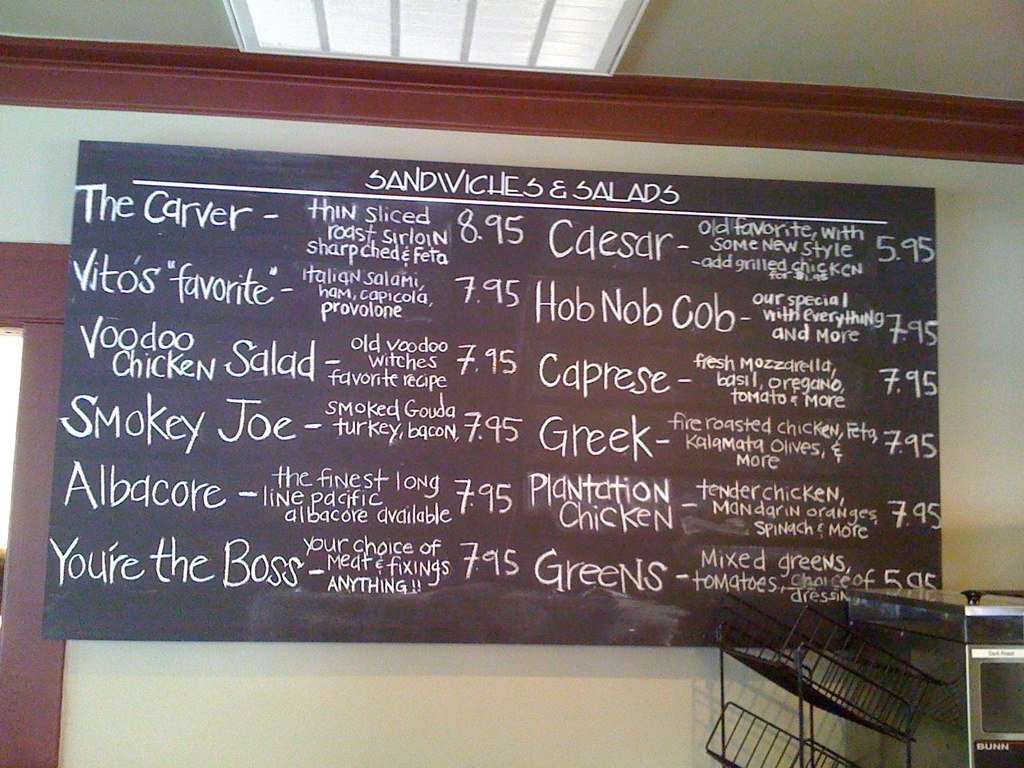 Hob Nobs Cafe & Spirits Menu Urbanspoon/Zomato