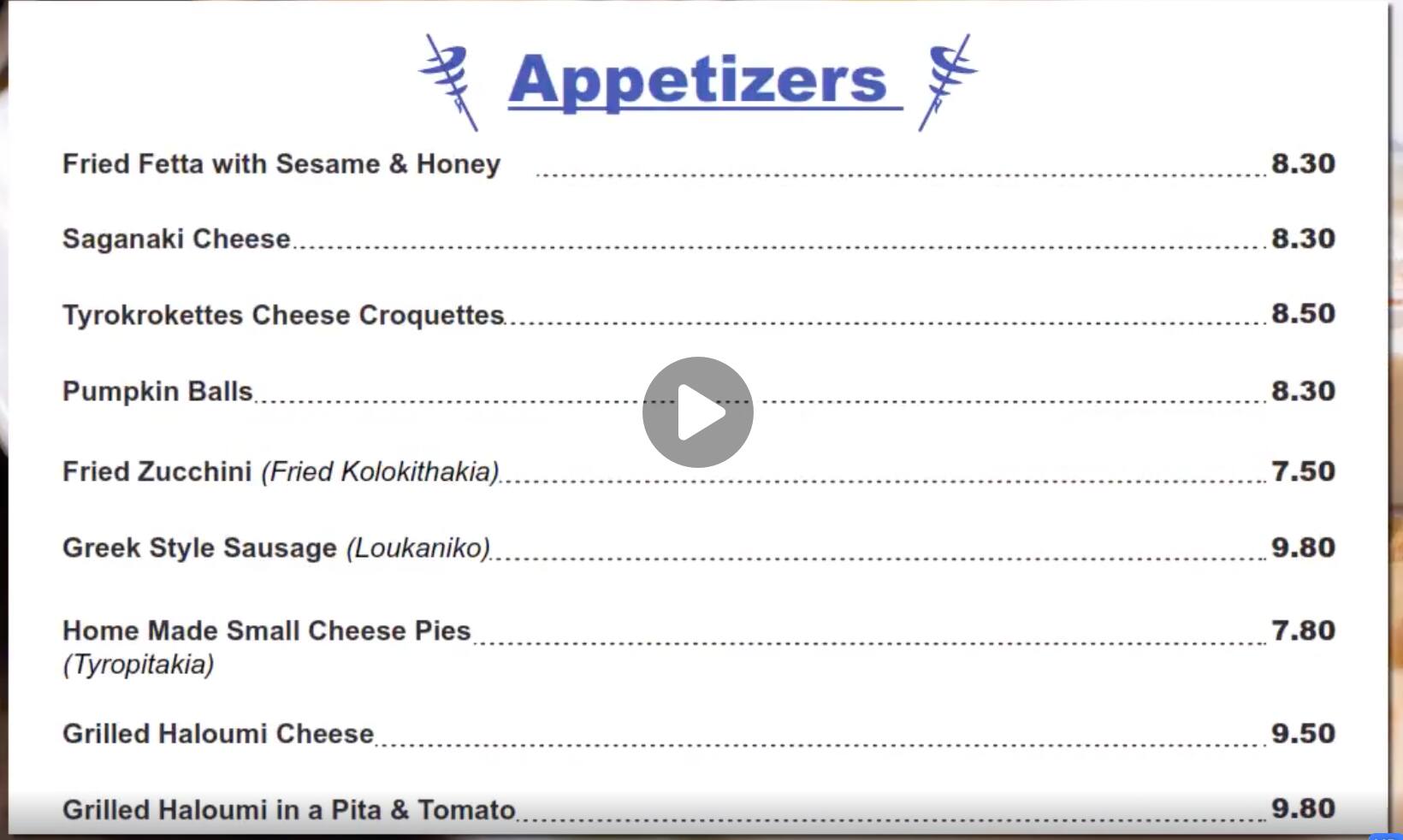 Menu at Pita Wrap It restaurant, Huntingdale