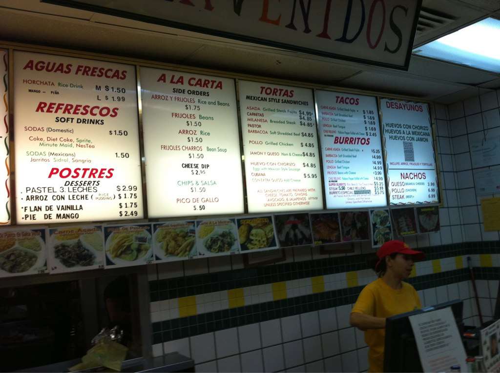 El Taco Veloz III Menu, Menu for El Taco Veloz III, Gainesville